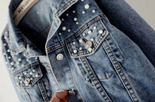 Load image into Gallery viewer, The Pearl Dream Jean Jacket