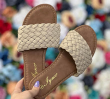 Load image into Gallery viewer, The Brandy Thin Braided Sandals