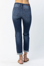 Load image into Gallery viewer, Judy Blue - The “Annie Cuffed Boyfriend Slim Fit&quot; Jeans
