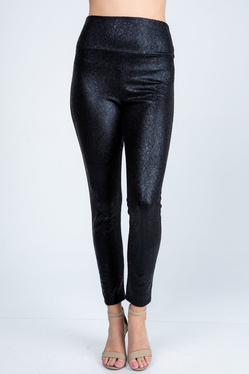 H&M Black Sparkly Leggings Girls Size 8 NEW | eBay