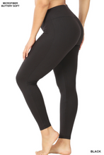 Load image into Gallery viewer, Premium Cotton Wide Waistband Full Length Leggings
