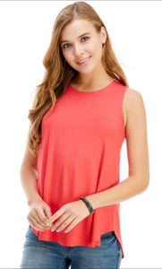 The Simple Summer Solid Tank