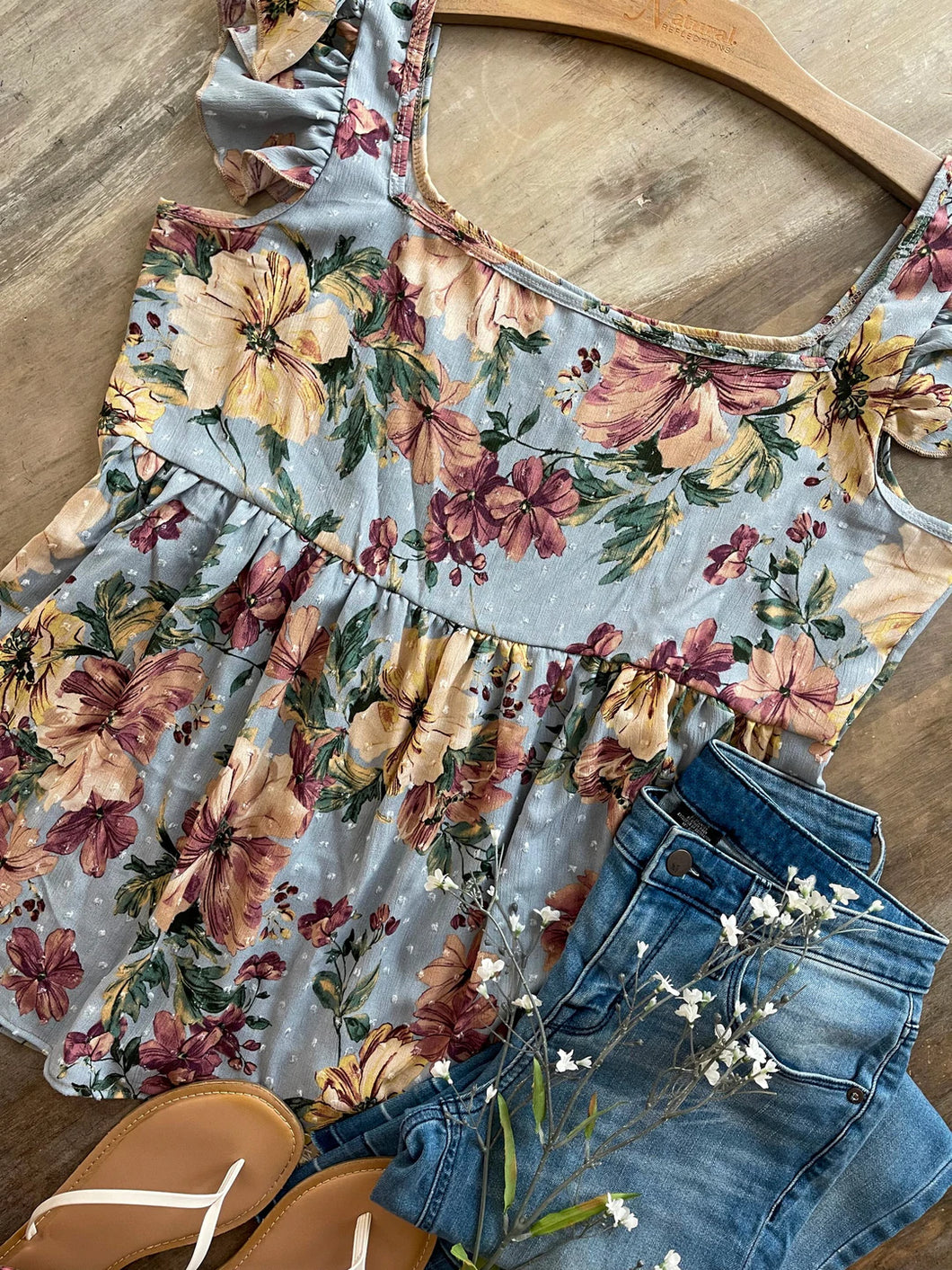 The Sloane Floral Top