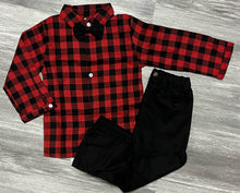 Load image into Gallery viewer, The Buddy Buffalo Plaid Suit Set