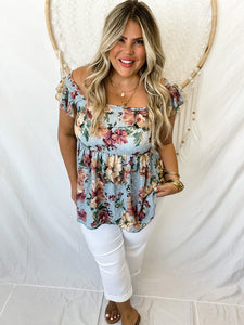 The Sloane Floral Top