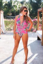 Load image into Gallery viewer, Meet Me In Paradise One Piece Bathing Suit