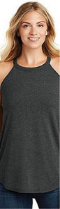 High Neck Solid Color Tank