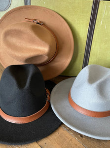 The Belted Fedora Hat