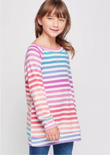 Load image into Gallery viewer, The Renee Rainbow Stripe Tunic