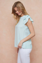 Load image into Gallery viewer, Tiered Ruffle Sleeve Blouse